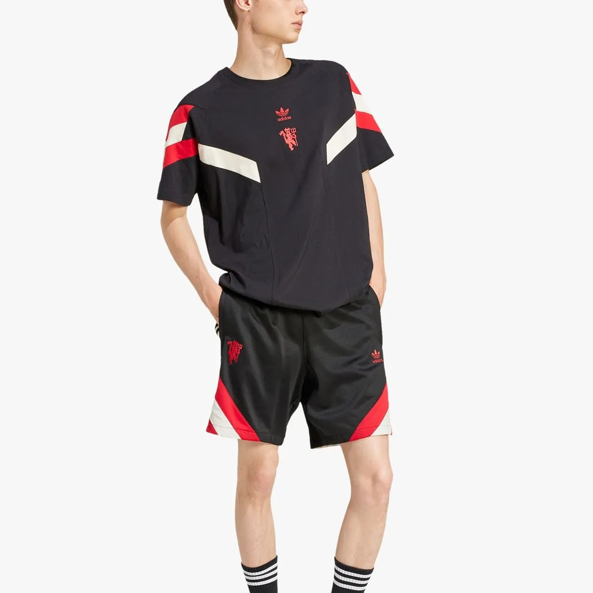 Детская футболка adidas originalsT SS24MANCHESTER UNITED (синий) — фото 5