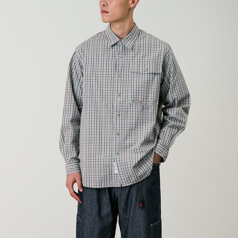 Рубашка Gramicci (разноцветная в клетку) — фото 2