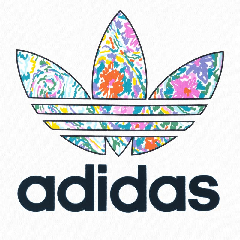 Футболка NOAH × adidas originals ss21 logot (белая) — фото 2