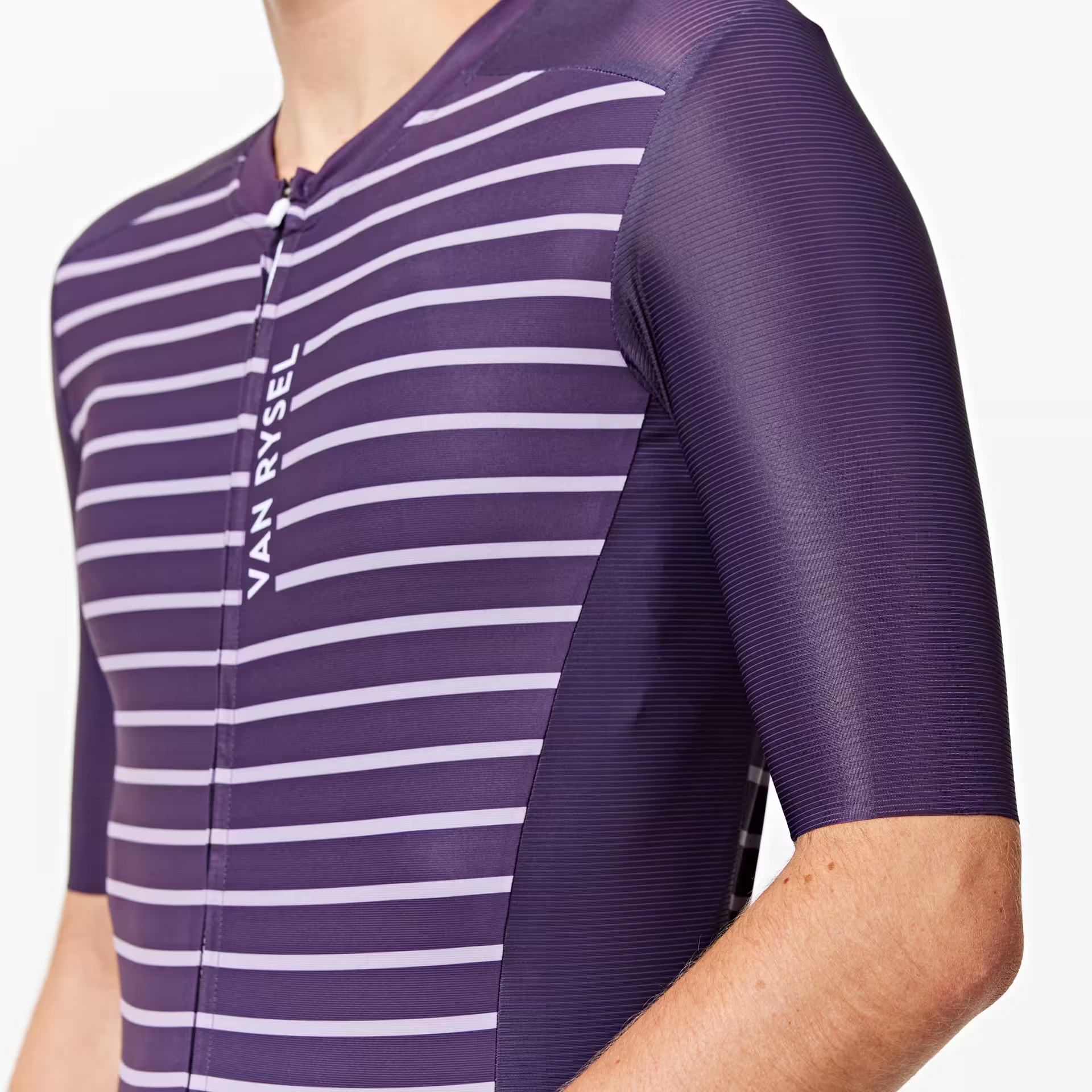 DECATHLON VAN RYSEL Racer 2 Cycling Clothing Unisex Deep Eggplant Purple