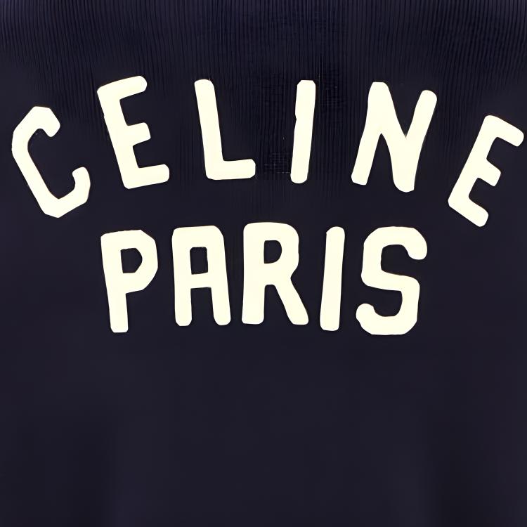 Мужской джемпер CELINE FW23 (синий) — фото 8