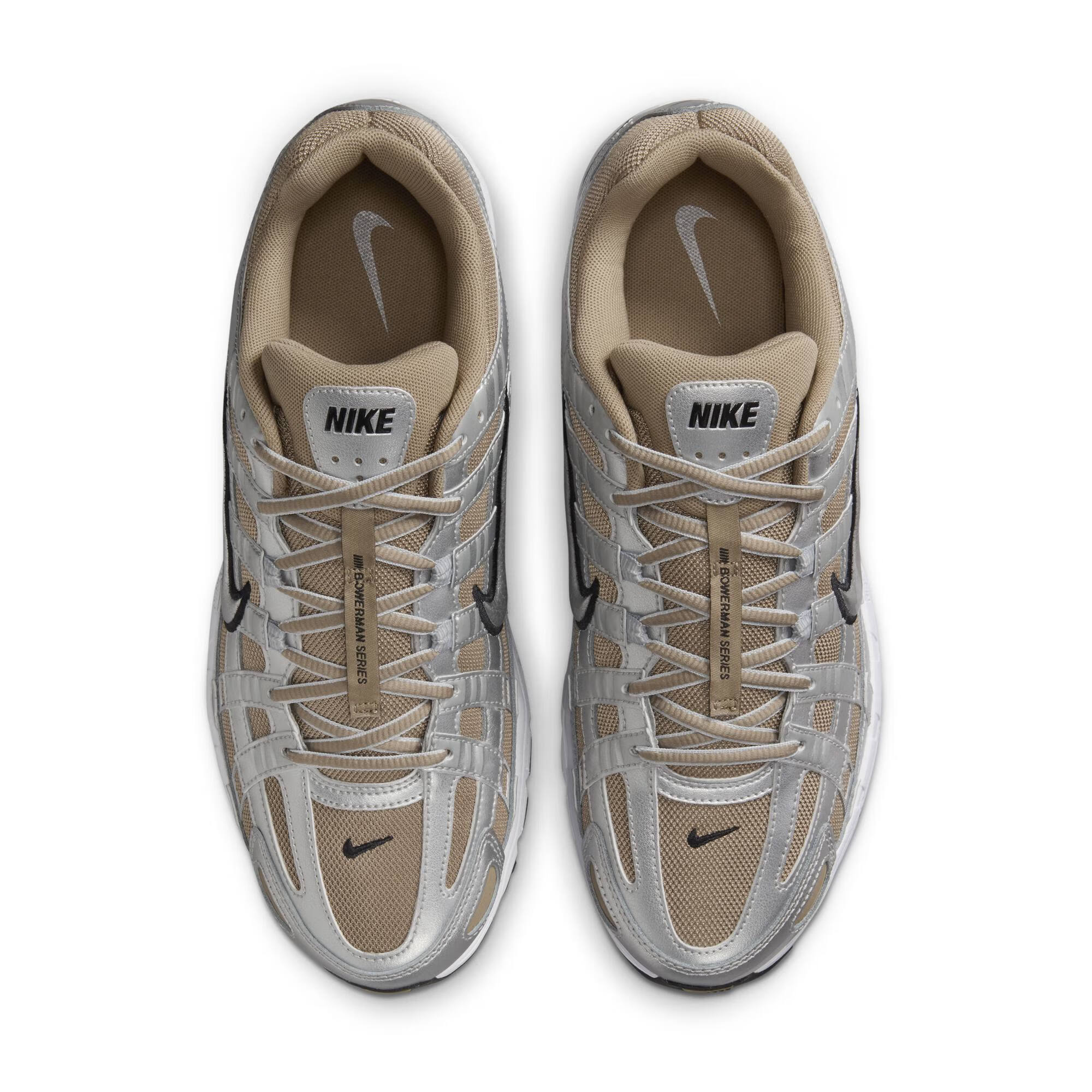 Nike P 6000 Khaki Metallic Silver