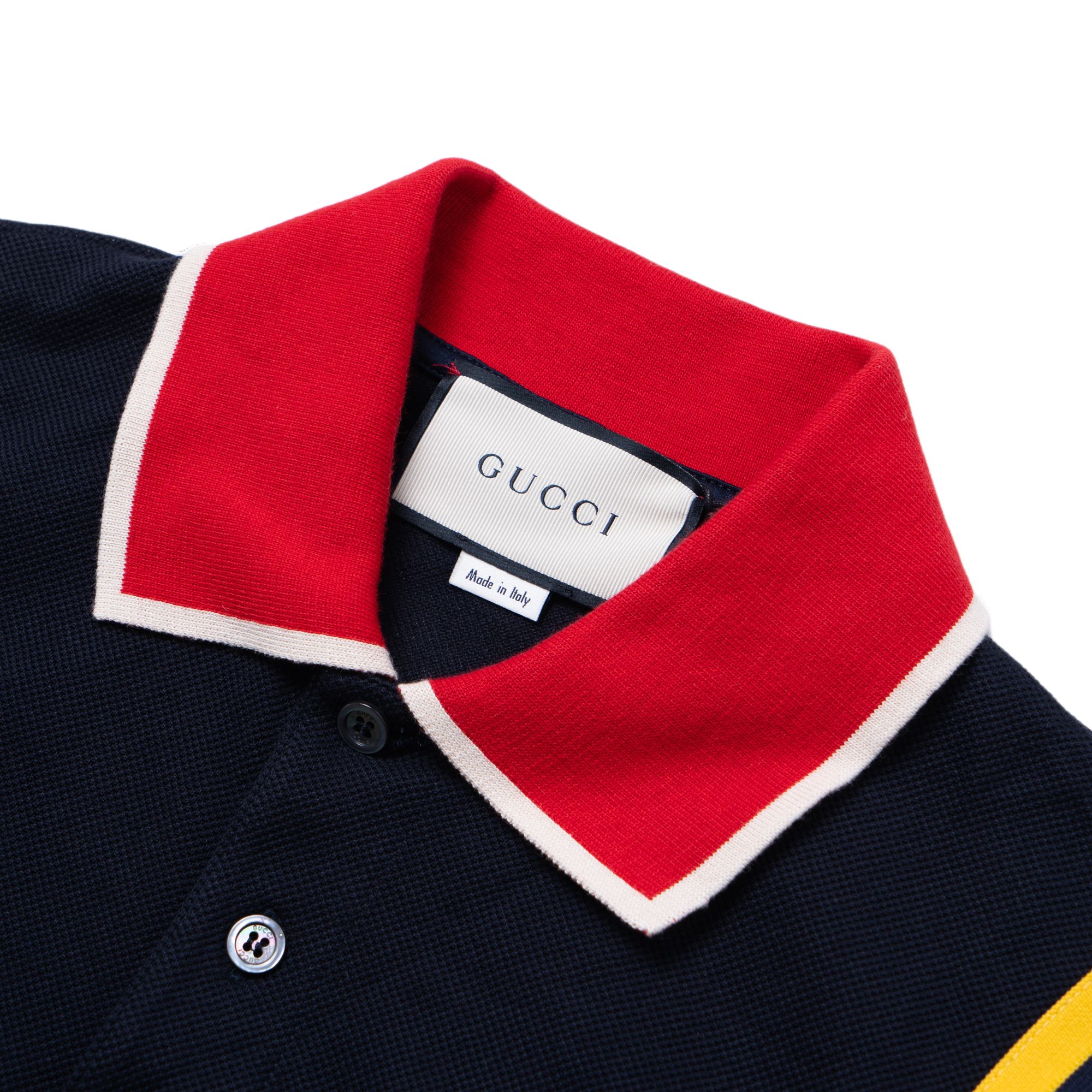 Мужская футболка Gucci SS21 (синяя) — фото 4