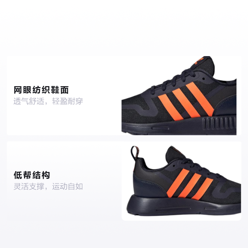 Мужские кроссовки adidas originals Multix (синий) — фото 2