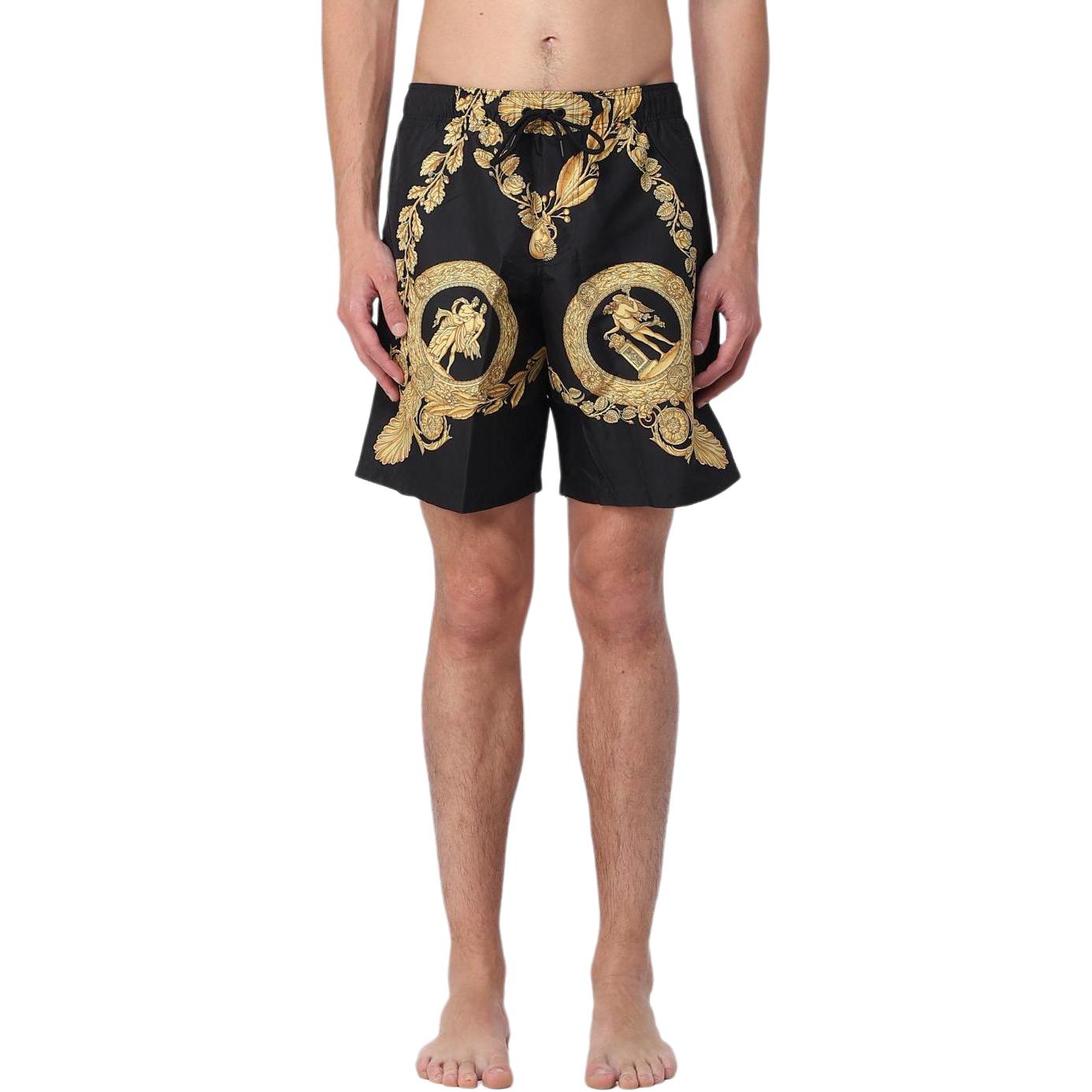 Мужские штаны Versace 1002517-1A06990-5B000 (черный) — фото 5