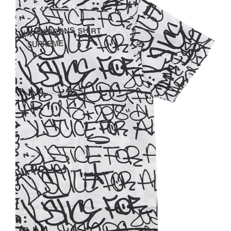 Рубашка Supreme × CDG (белая) — фото 3