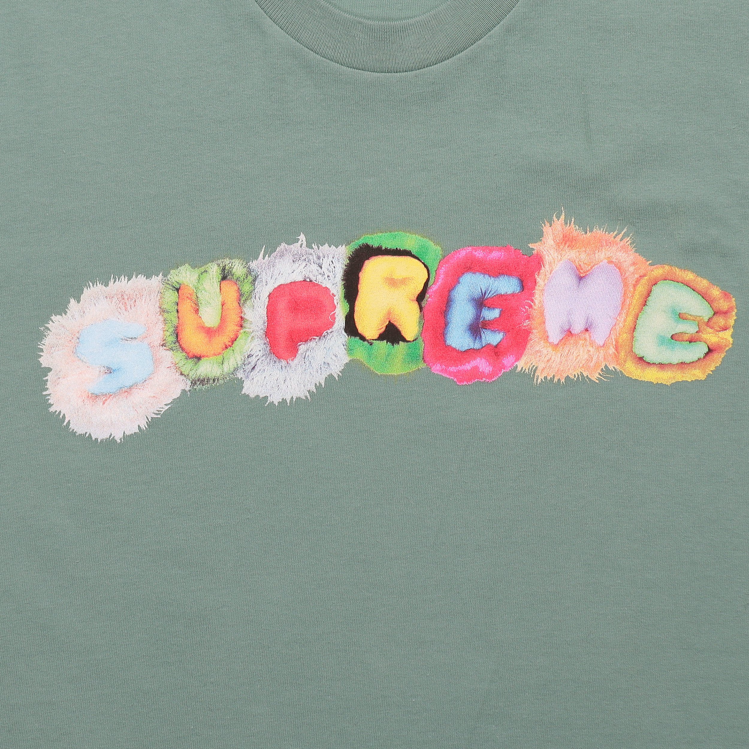 Худи Supreme FW19 Week 7 Pillows Tee (светло-зеленый) — фото 4