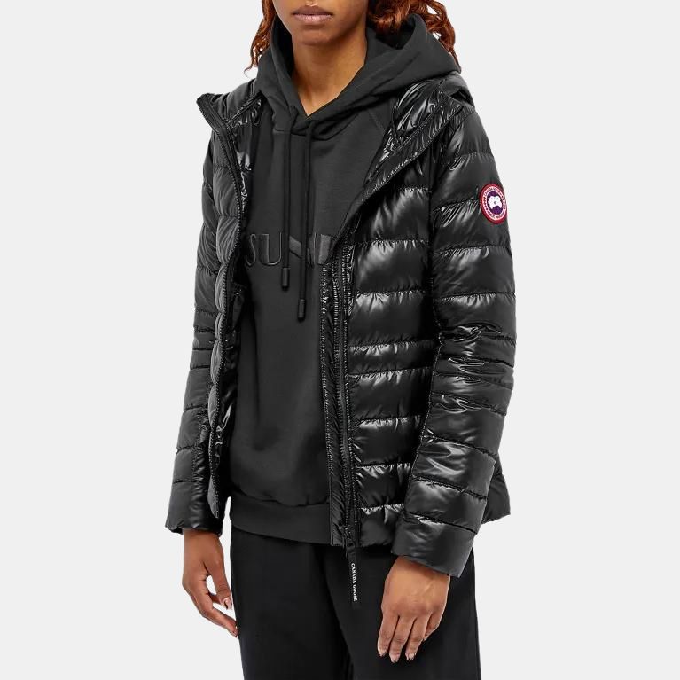 Женская куртка Canada Goose Cypress SS23 (черная) — Черный — фото 2