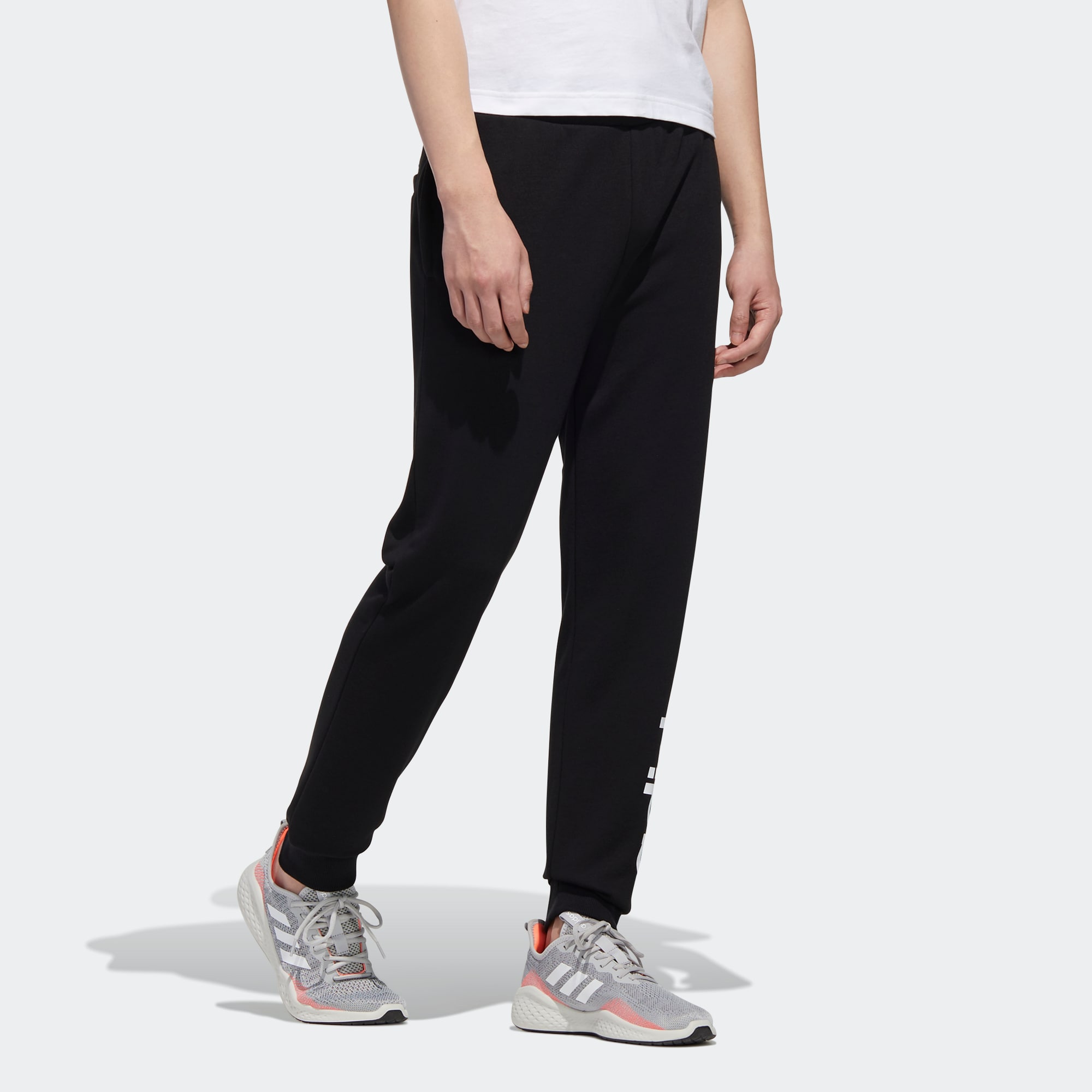 Мужские штаны adidas neo (черные) — фото 6