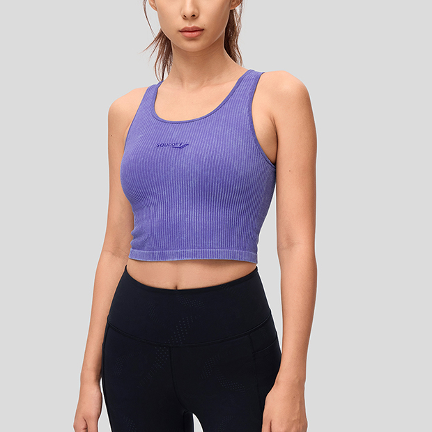 Saucony Running Tank Top Women’s Light Purple Blue