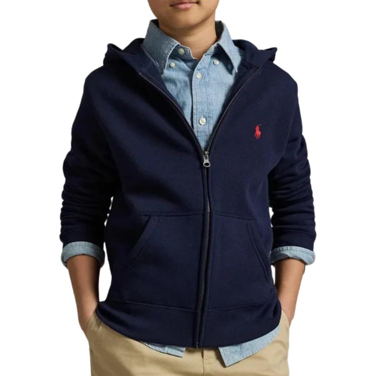 Polo Ralph Lauren Navy Hoodie 323547626-001 — купить одежду