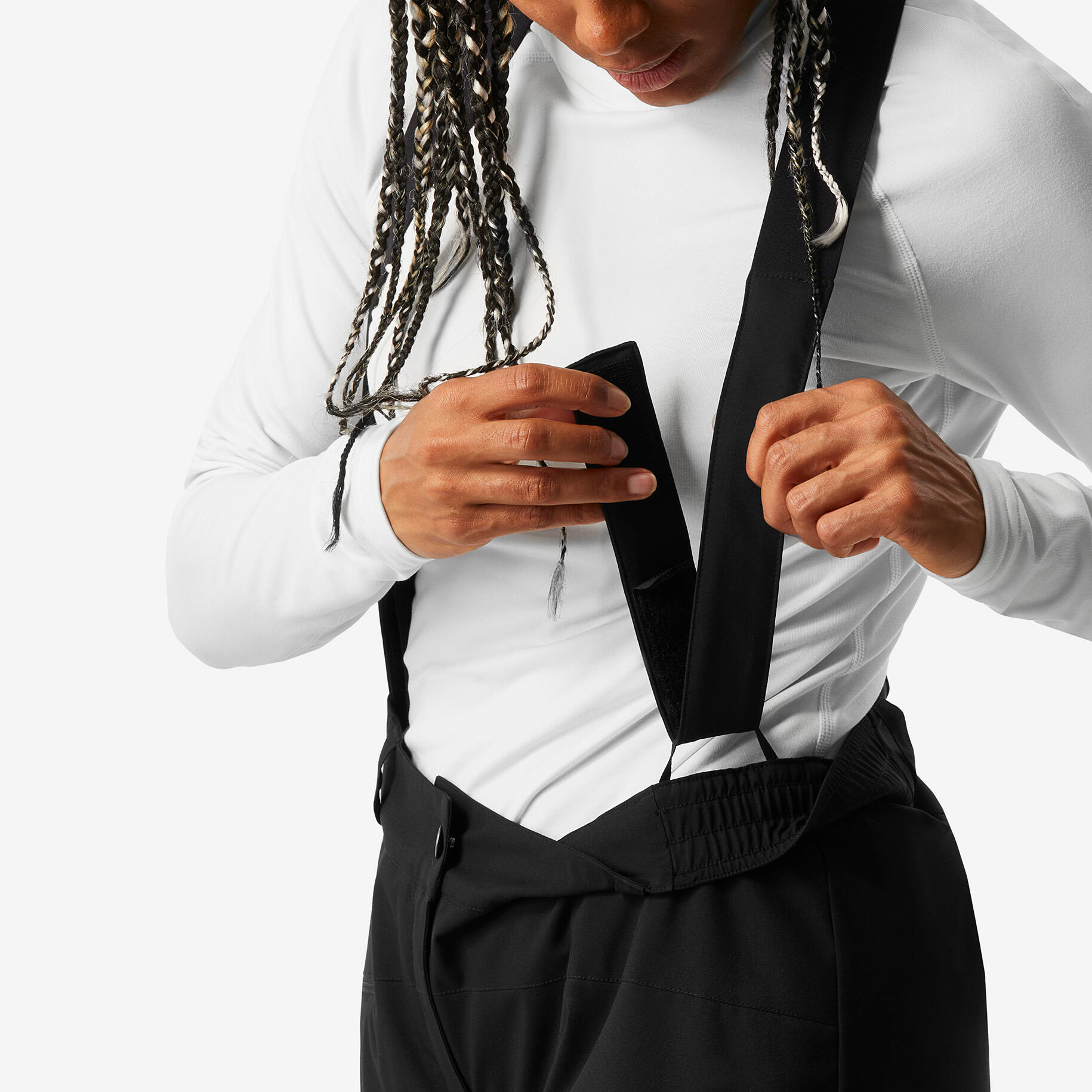 DECATHLON SKI100 Ski Pants Women’s Smoky Black