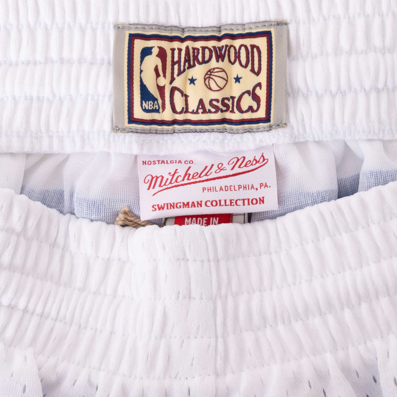 Mitchell Ness Basketball Shorts Unisex White