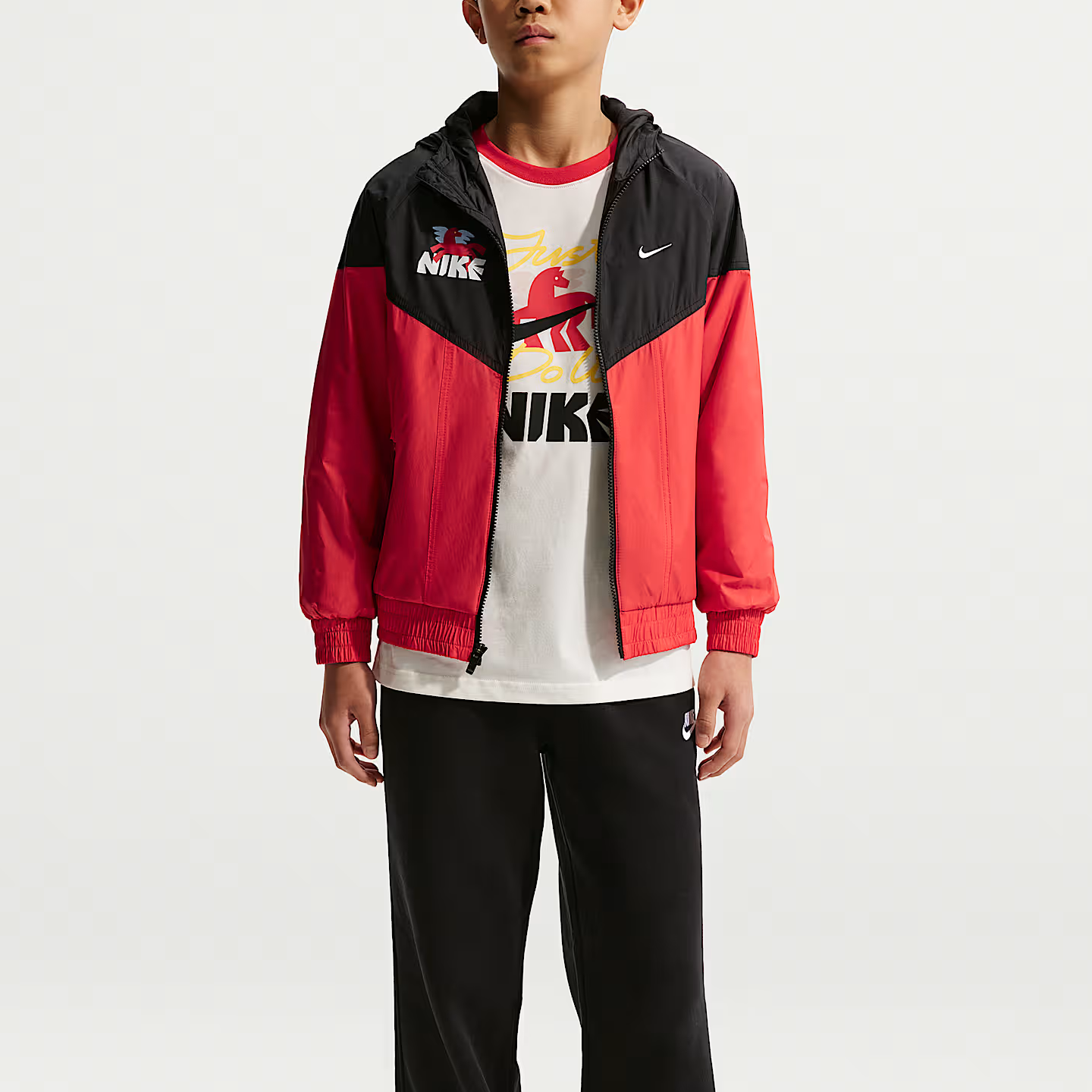 Мужская куртка Nike (розовый) — фото 2