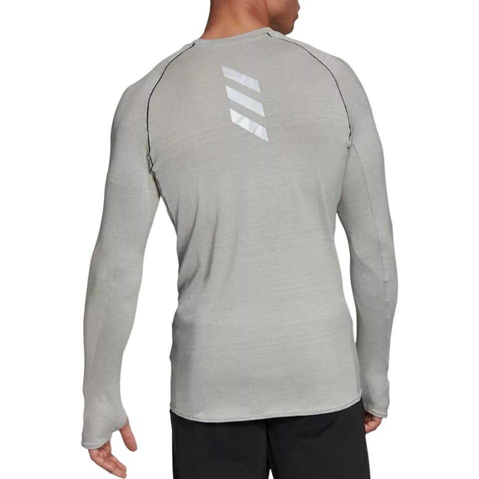 Adidas Running T Shirt Men’s Light Gray