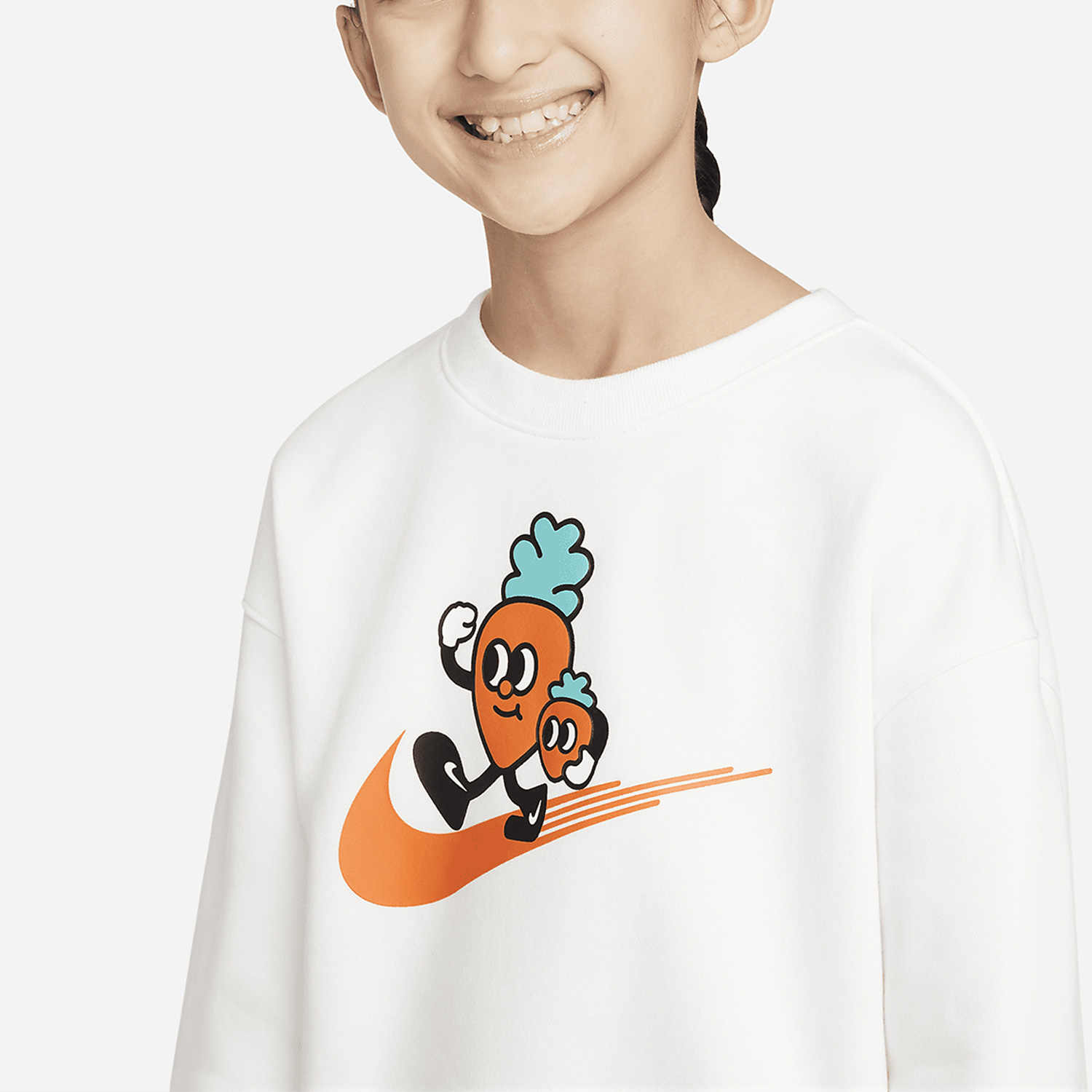 Детская худи Nike (белый) — фото 5