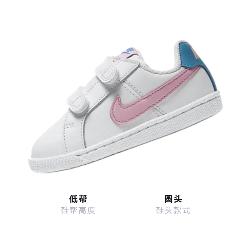 кеды Nike (бело-сине-розовые) — фото 3