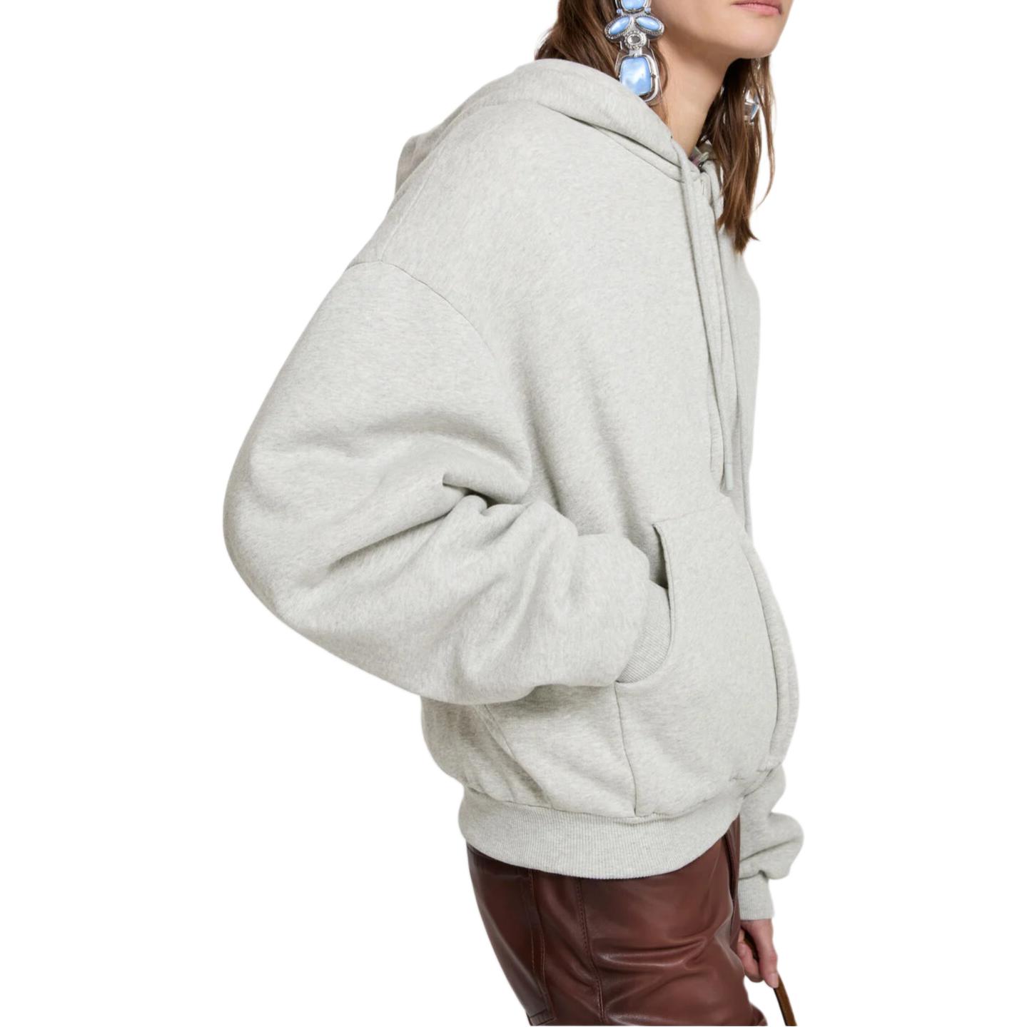 Женское худи Acne Studios SS26 (серое) — фото 5