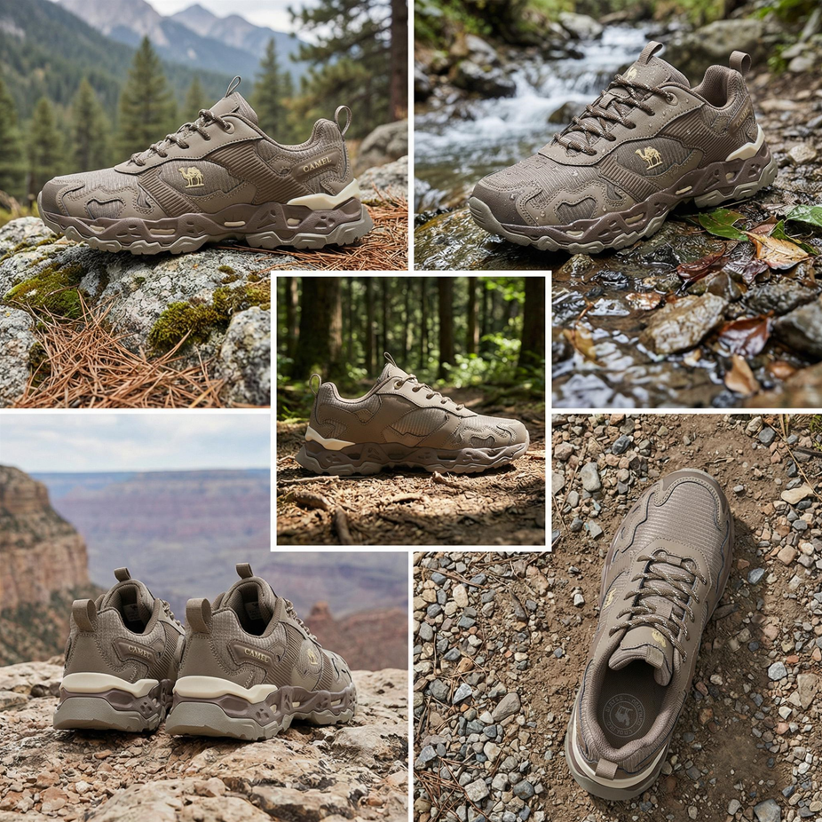 CAMEL Low top Hiking Shoes Men's