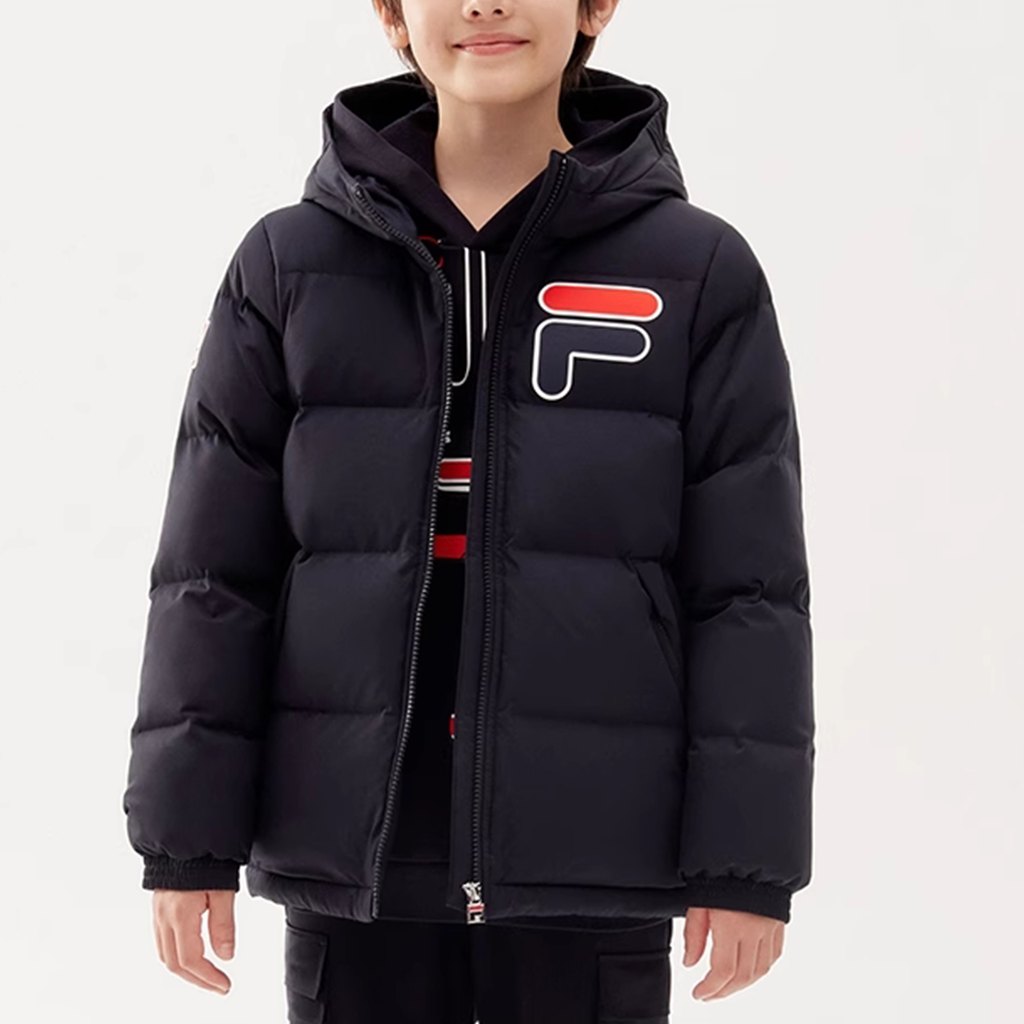 Детская куртка FILA KIDS ORIGINALE (синяя) — фото 2