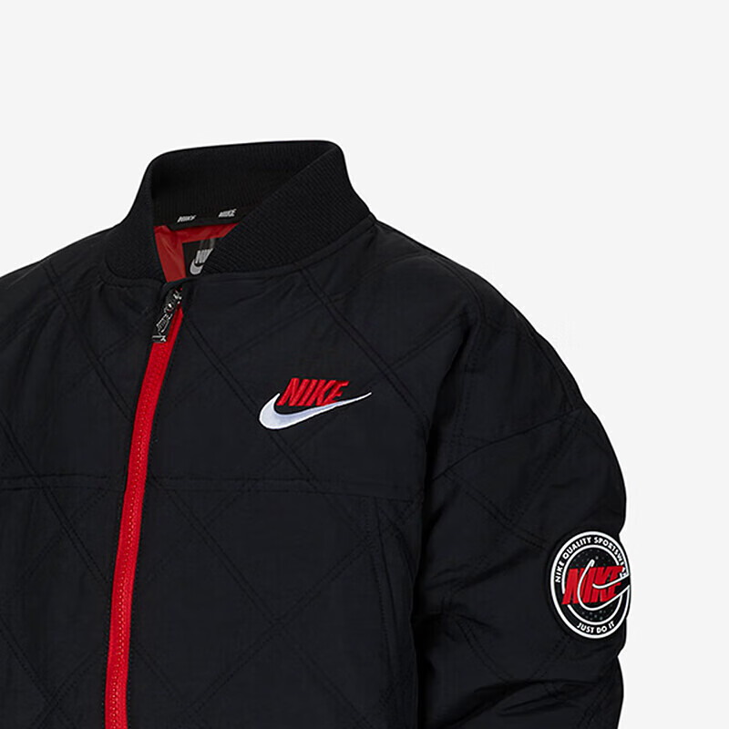 Пуховик Nike (черный) — фото 5
