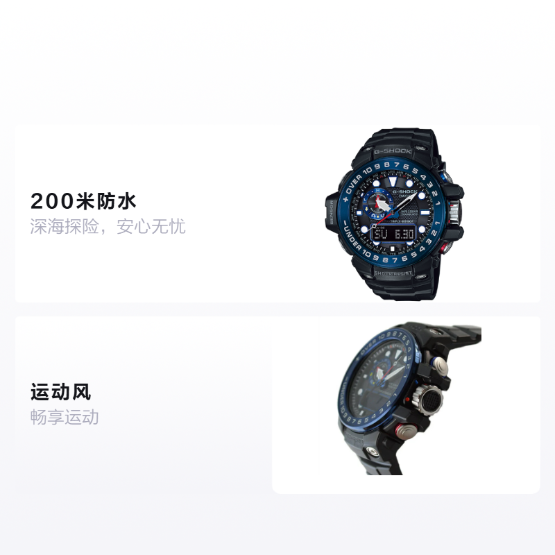 Мужские часы Casio G-SHOCK (черный) — фото 2