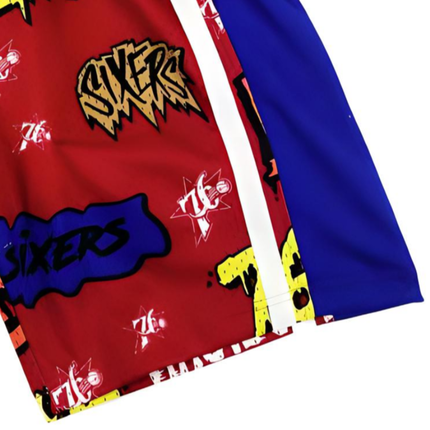 Mitchell Ness Basketball Shorts Unisex Red