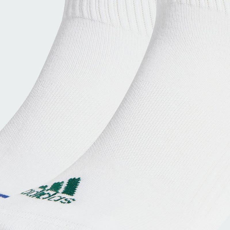 Adidas Sportswear Crew Socks Unisex 2 Pack White/Forest Green