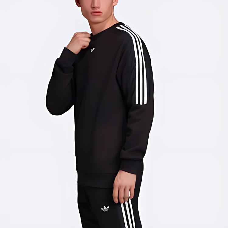 Мужское худи adidas Originals Radkin Crewneck (черное) — фото 3