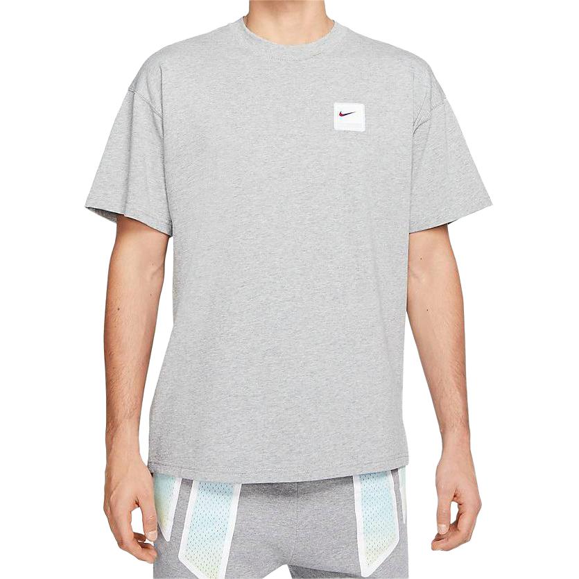 Мужская футболка Nike x pigalle T (серая) — фото 3