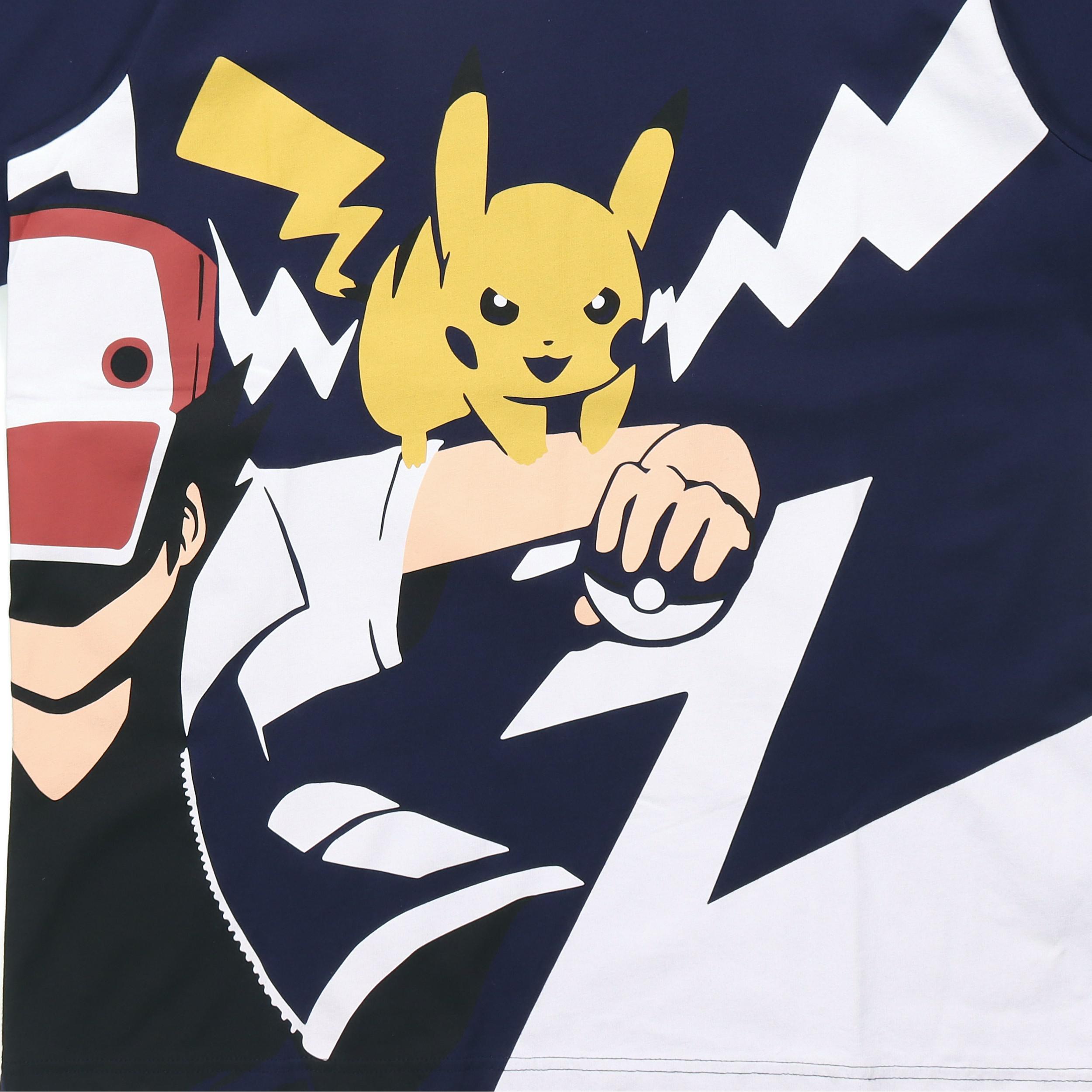 Футболка UNIQLO × Pokémon (темно-синяя) — фото 4