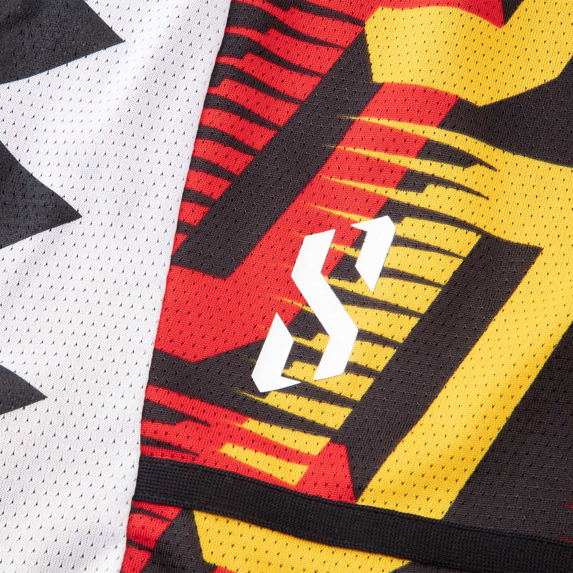 PUMA Short De Basquetbol Con Estampado Integral Para Hombre Scoot All Jaws
