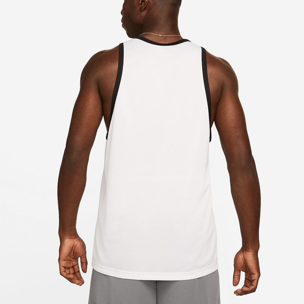 Nike Casual Sportswear Men’s White+Black Crew Neck Moderate