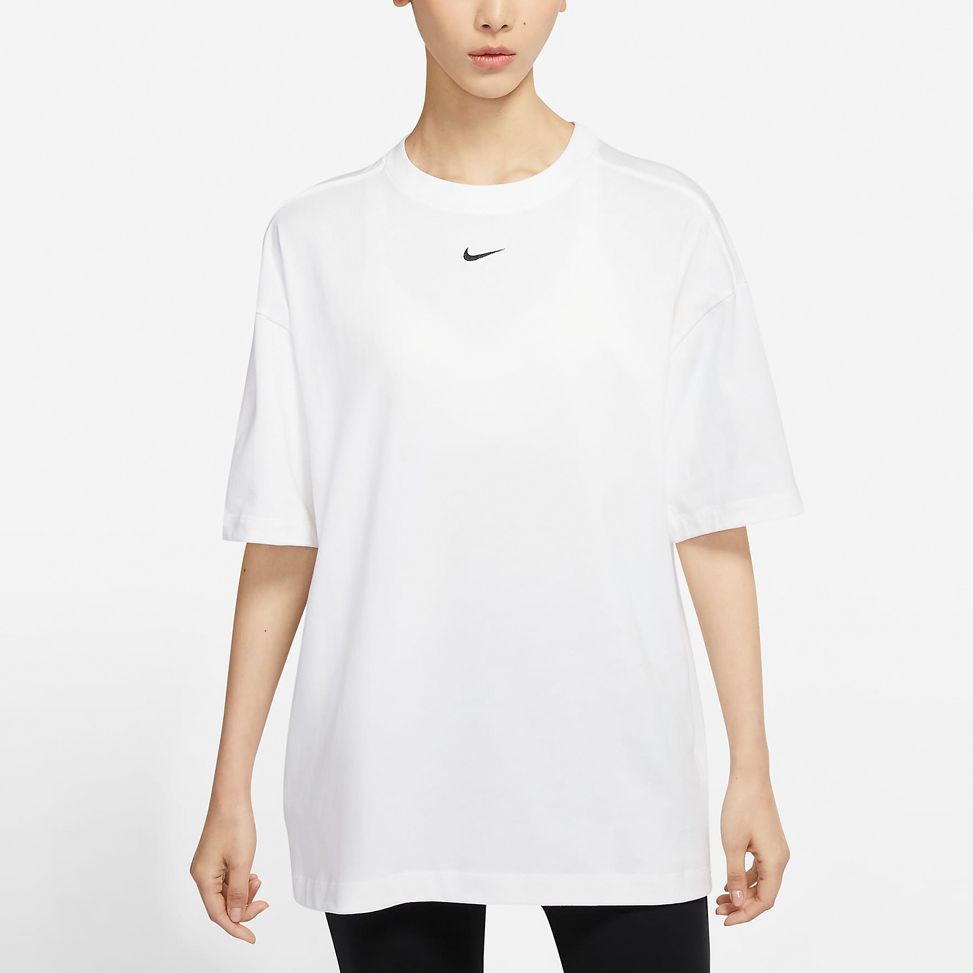 Женская футболка Nike T (белая) — фото 2