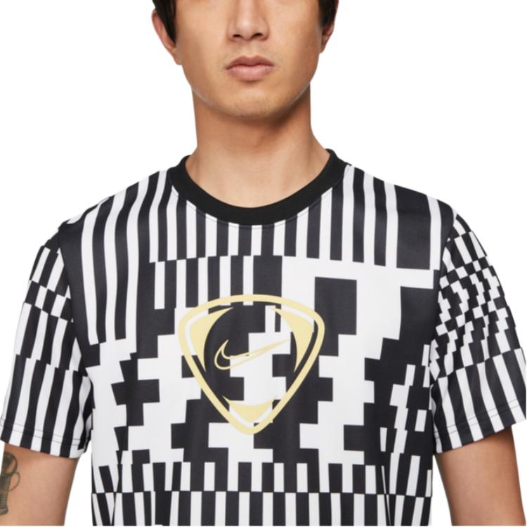 Nike Dri Fit Soccer Jerseys Men’s Black White Moderate Straight Fit