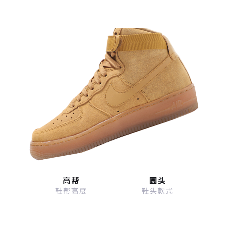 Кеды Nike Air Force 1 Lv8 (желтые) — фото 3