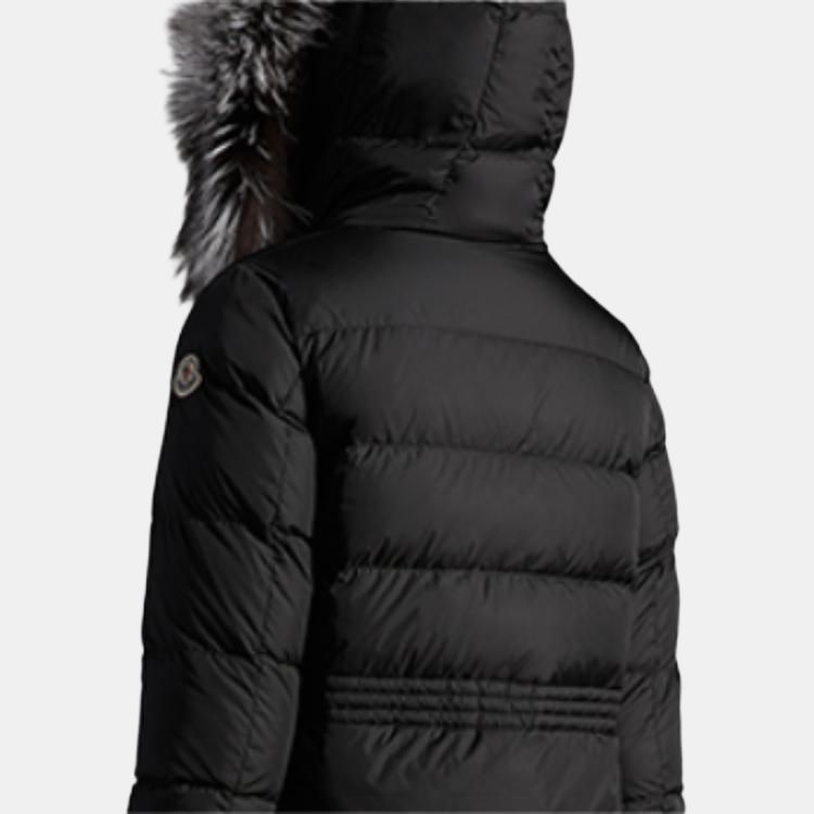 Женский пуховик Moncler Aphroti (черный) — фото 6