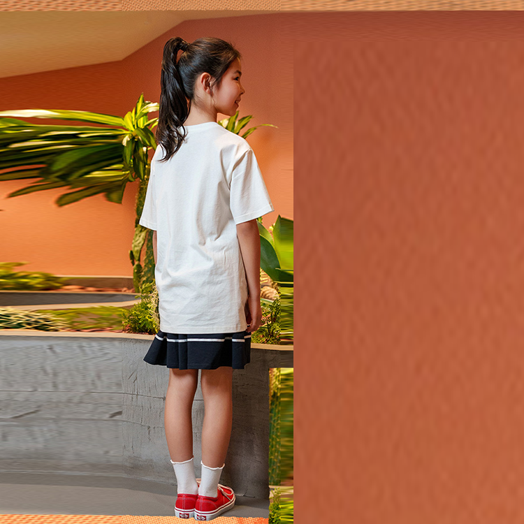 Футболка Vans Print Kids T-shirt (разноцветная) — фото 10