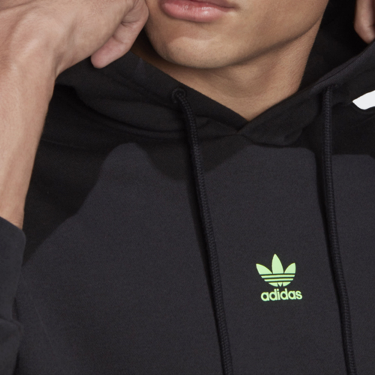 Мужское худи adidas (черное) — фото 4