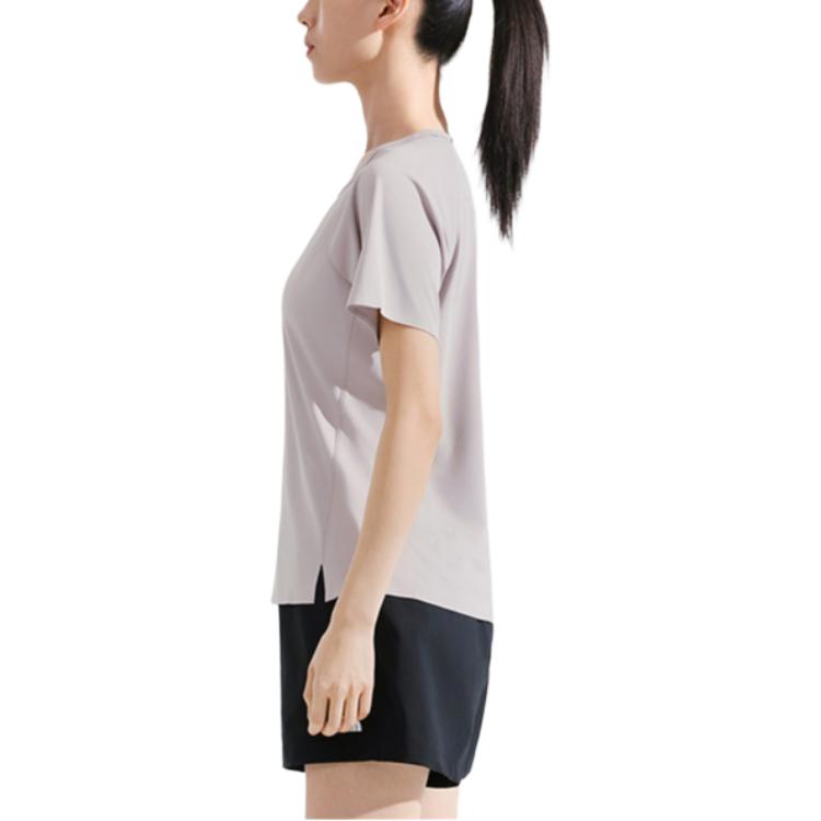 THE NORTH FACE SUN SMOOTH Quick Dry T Shirts Women’s 1OA/Moon Shadow Gray