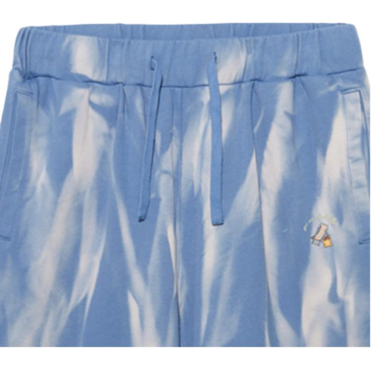 New Era Loose Fit Shorts Summer And Spring Unisex Blue