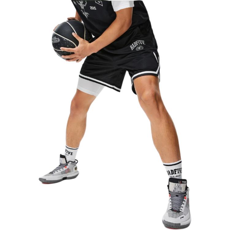 Li Ning Badfive Sports Shorts Men’s Black