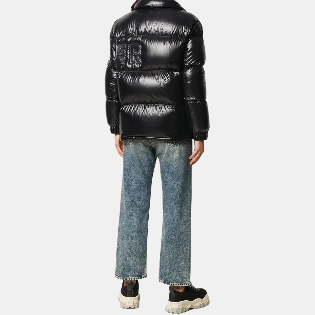 Женская куртка Moncler (черная) — фото 4