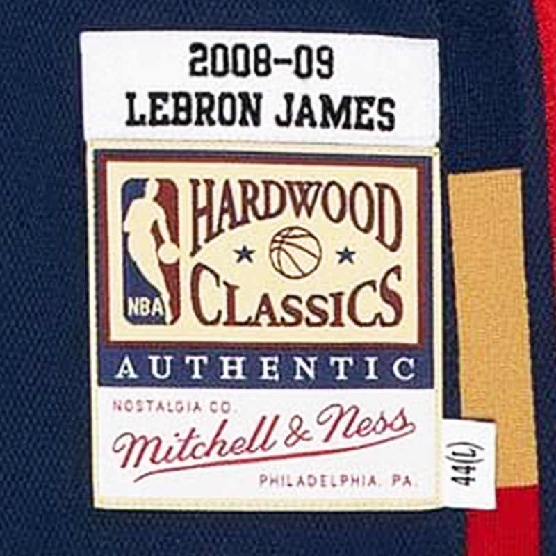 Mitchell Ness Basketball Jersey Unisex Navy Blue