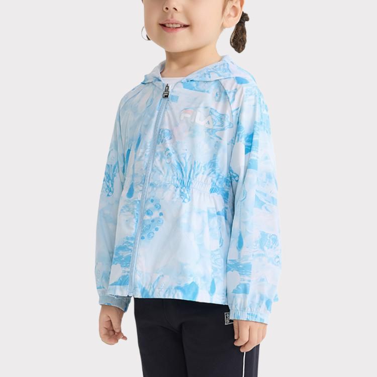 Женская куртка Fila KIDS WHITE LINE -ZA (разноцветная) — фото 3