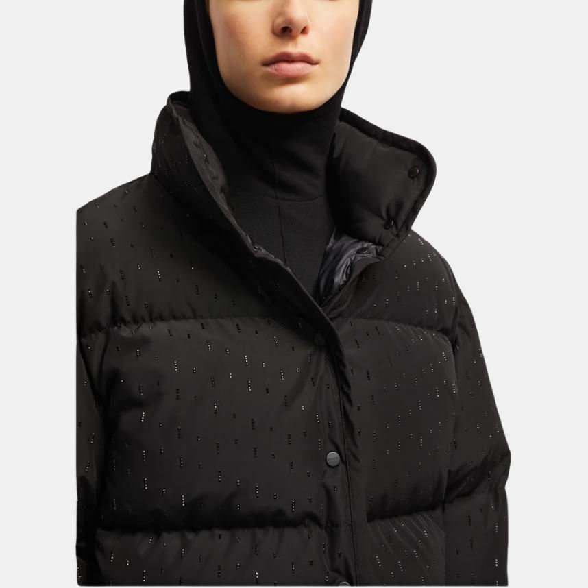 Женская куртка Moncler Citrine (черная) — фото 5