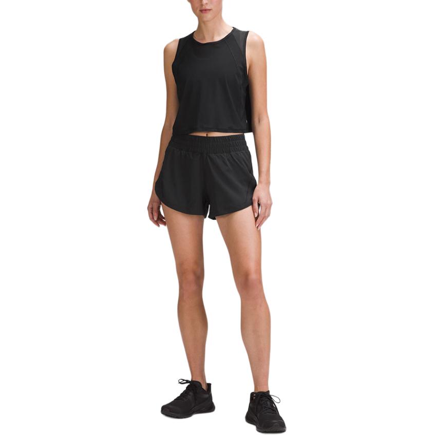 Lululemon Track That Sports Shorts 3′ Women’s Black/BLK