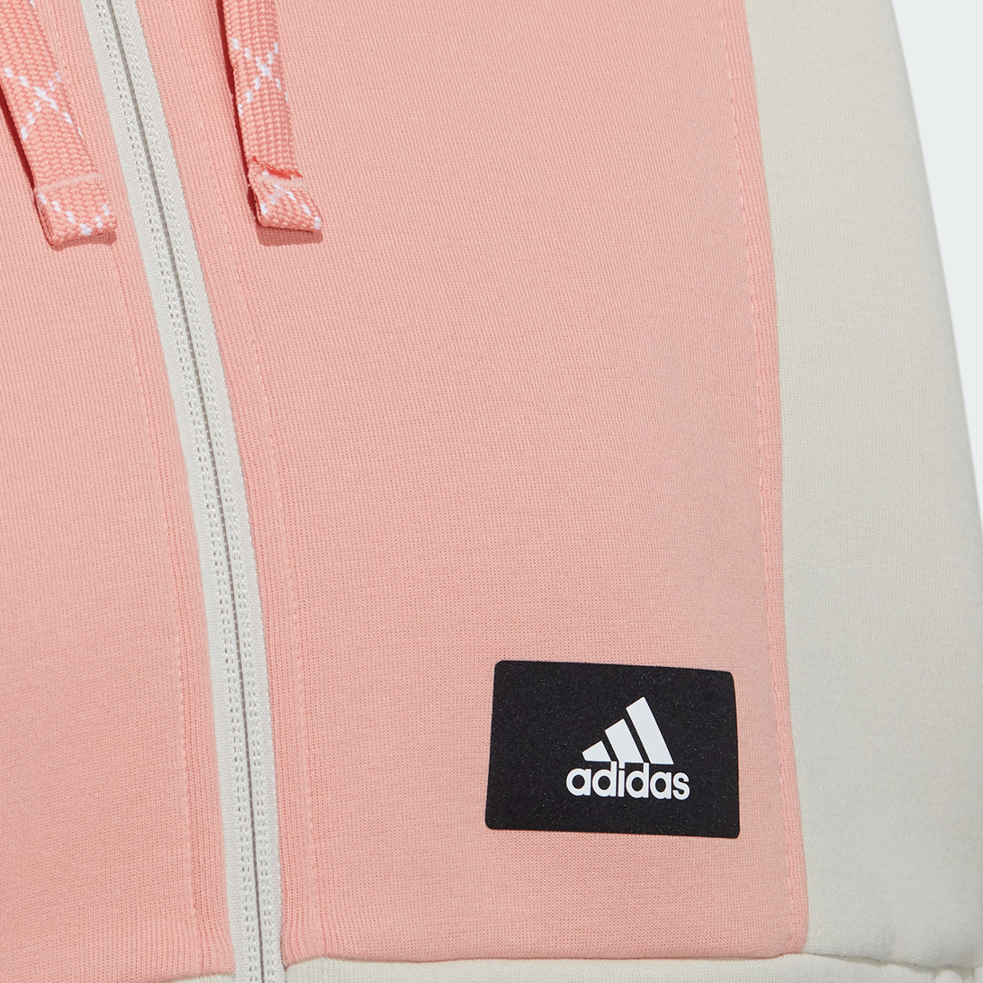 Женская куртка adidas Str Jkt Knit (коричневая) — фото 6
