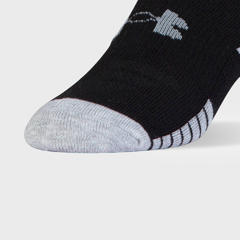 Under Armour TechHeatGear Crew Socks Unisex 3 Pack Black