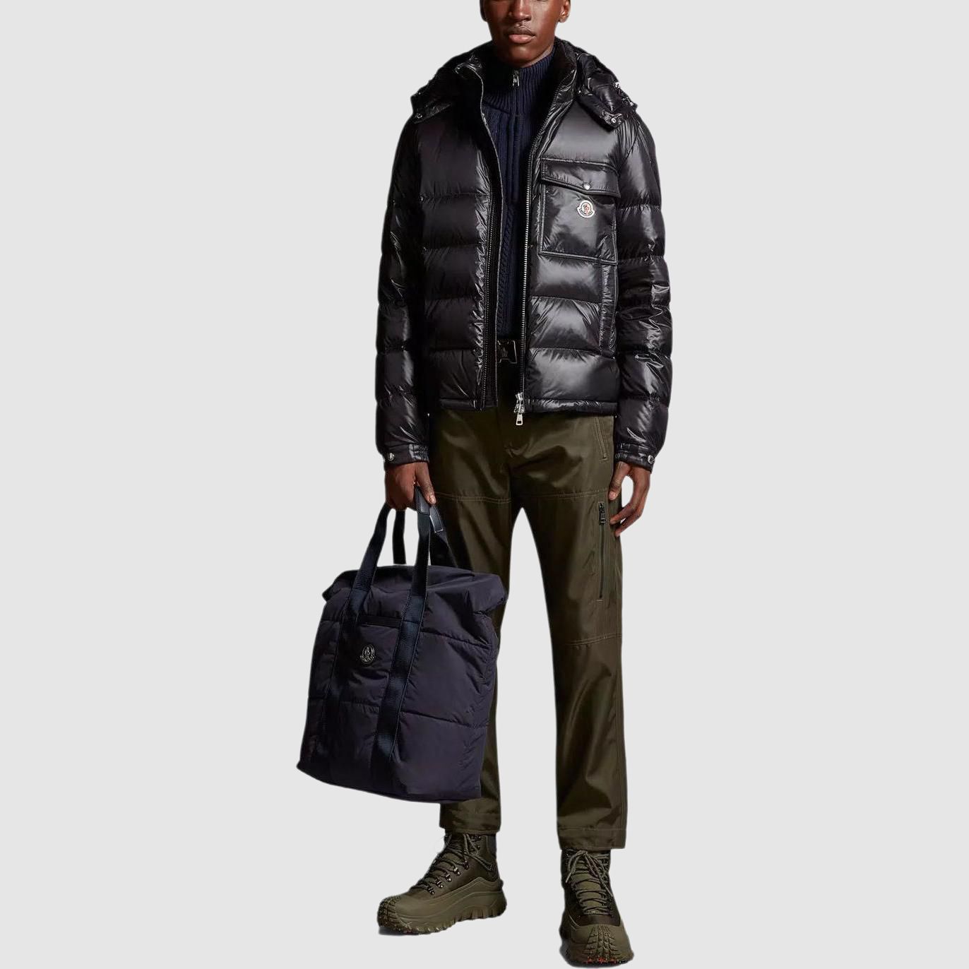 Пуховик Moncler I20911A00001595ZZ999 (черный) — фото 4